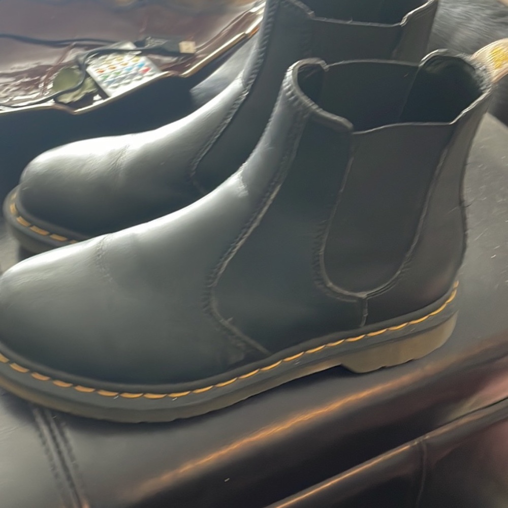 Never worn outside original  docs steel toe